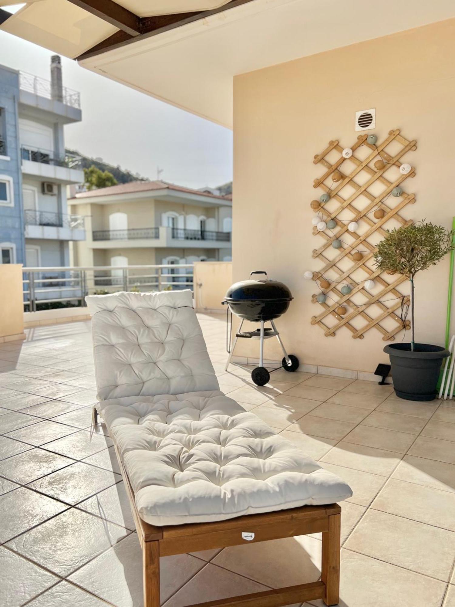 Sunrise Studio With Unhindered View To The Sea. Nea Makri Luaran gambar